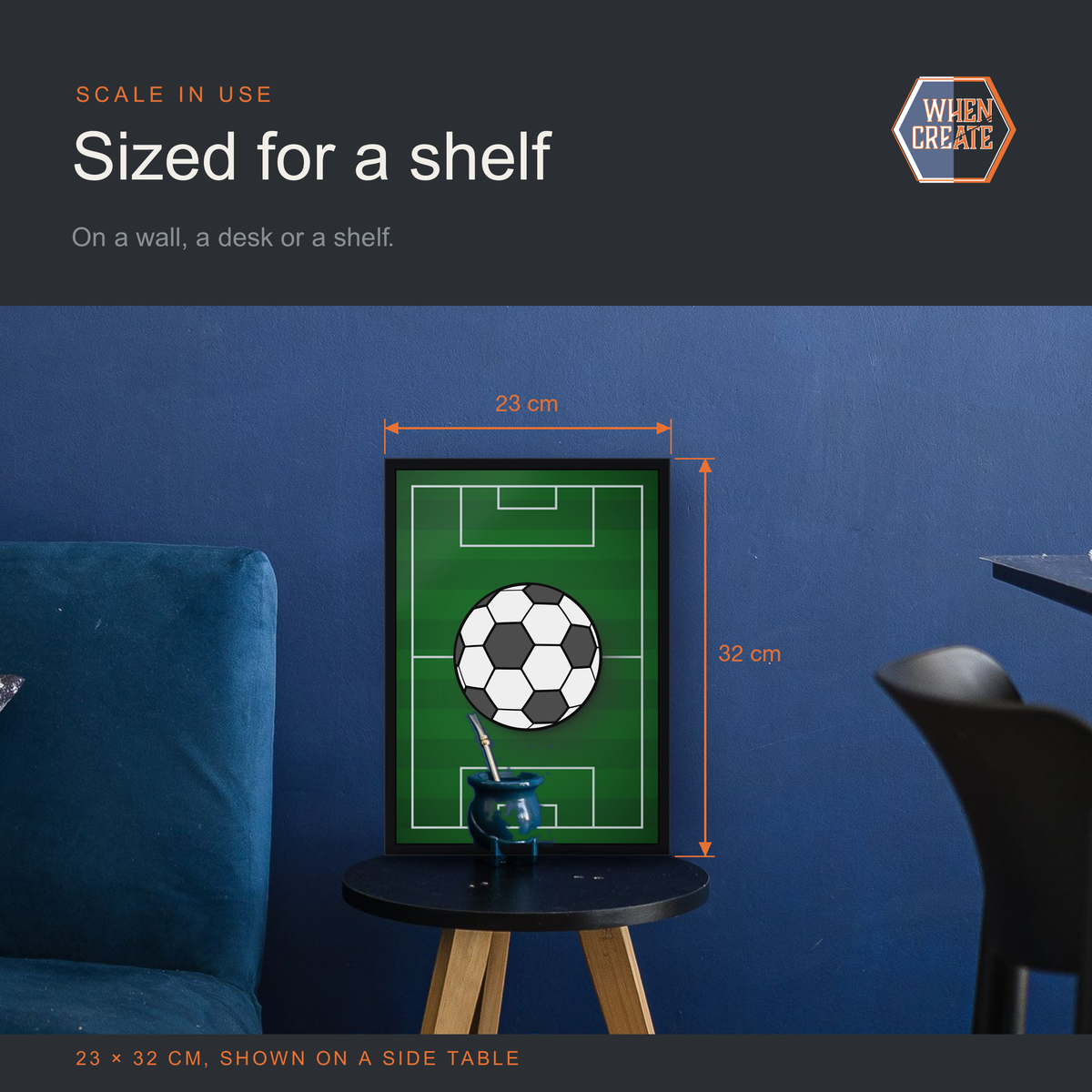 Custom Frame by WHEN CREATE. 3D printed and made to order in Cyprus. Product slide 2 of 5.