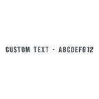 Wall letters in 3D, turnable and viewable at their real size.